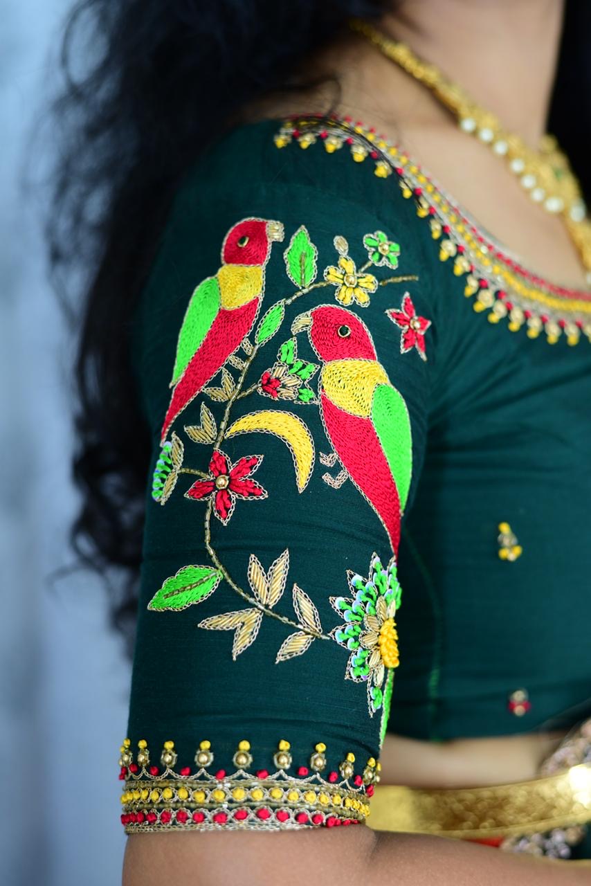 Pure Maggam Lehengas Paithani festival