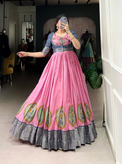 Gown with Koti (2 in Use Gowns )