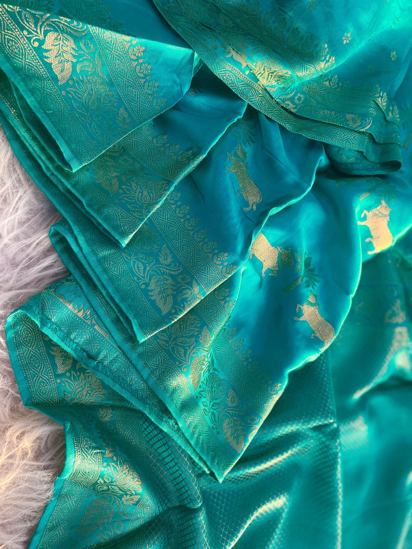Mushroo pure Pichiwai Classic sarees