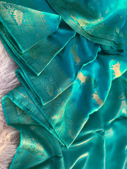 Mushroo pure Pichiwai Classic sarees