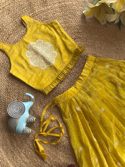 Kids pretty gold crush Lehenags