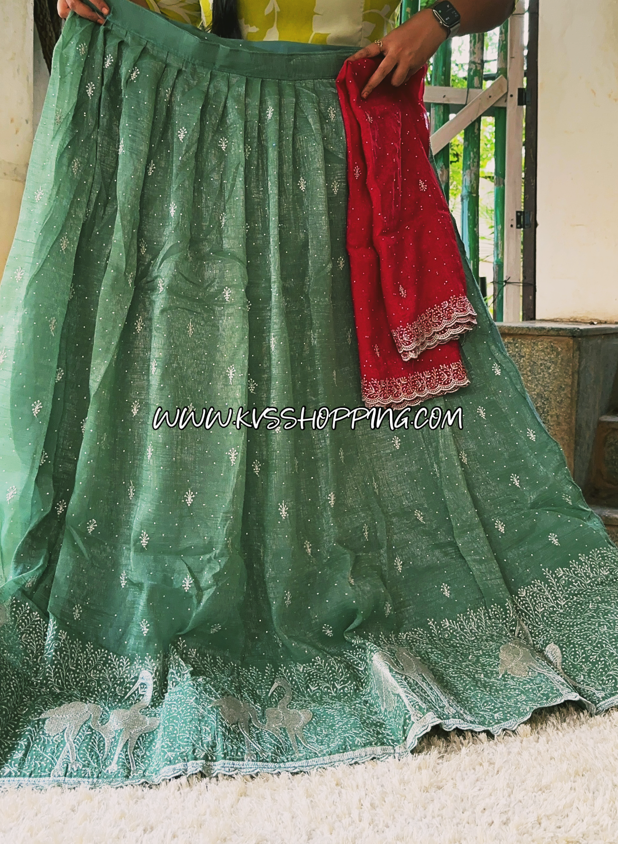 Unicorn sparrow pastel Lehenga Sets