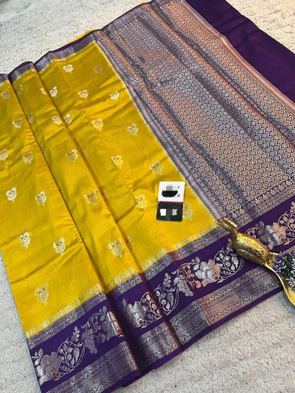 Festival Classic Raw Mango Trendy Saree