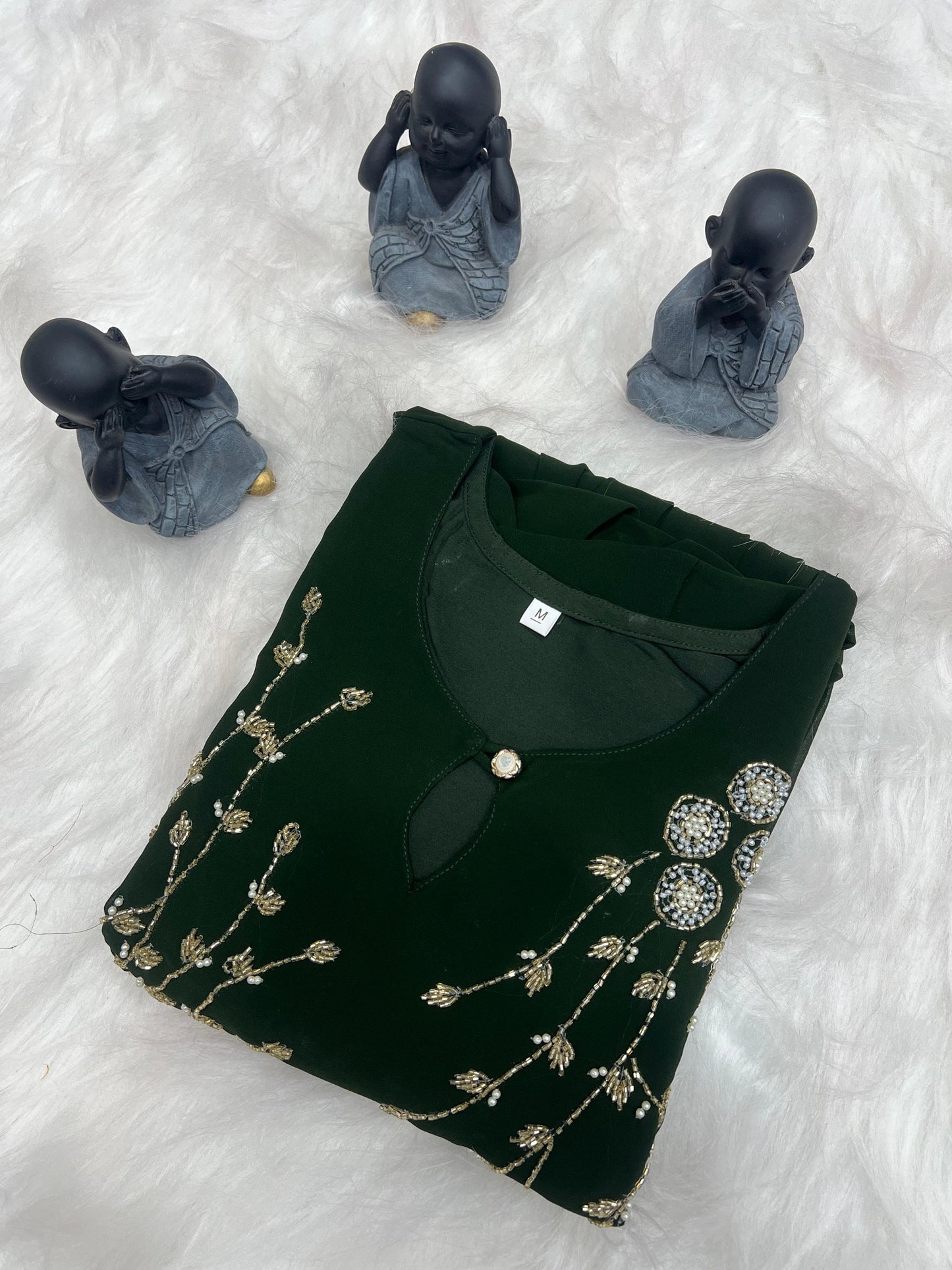 Georgette handwork kurtis