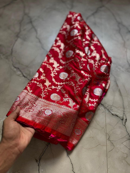 Pure Mashru Silk Saree Soft texture Luxe saree (Celebrate inspired)