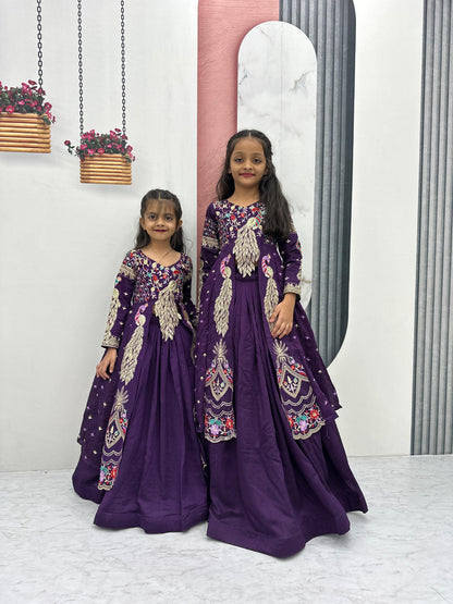 Kids cute peacock Desginer sets