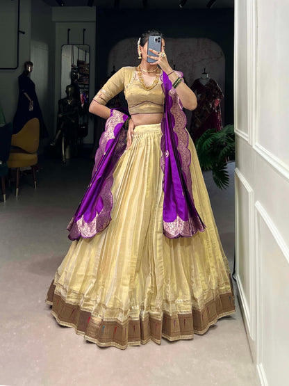 Paithani lehenga set for classy look