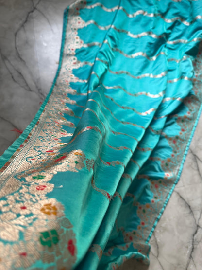 Banarasi Handloom Pure Luxe Mashru silk saree