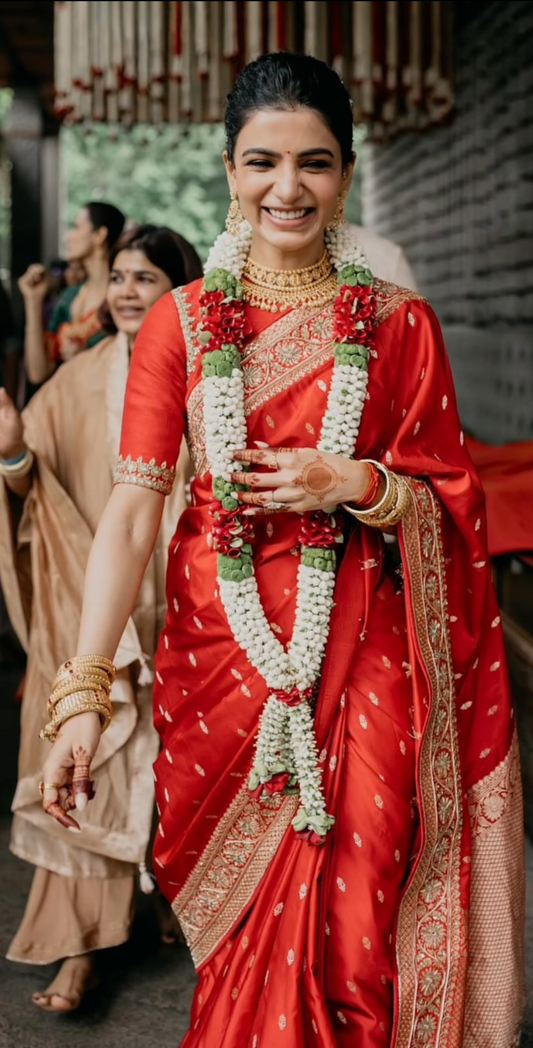 Samantha Mam Inspired  Vintage Pattu  traditional  sarees
