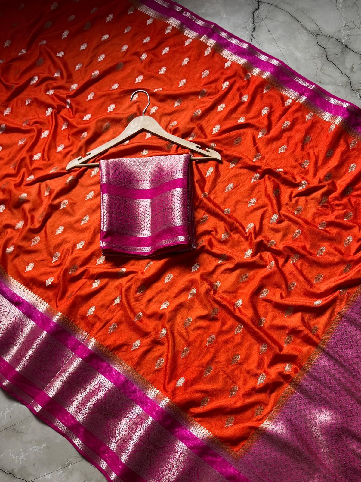 Banarasi Semi Georgette Silk Budget Sarees (Celebrate inspired)