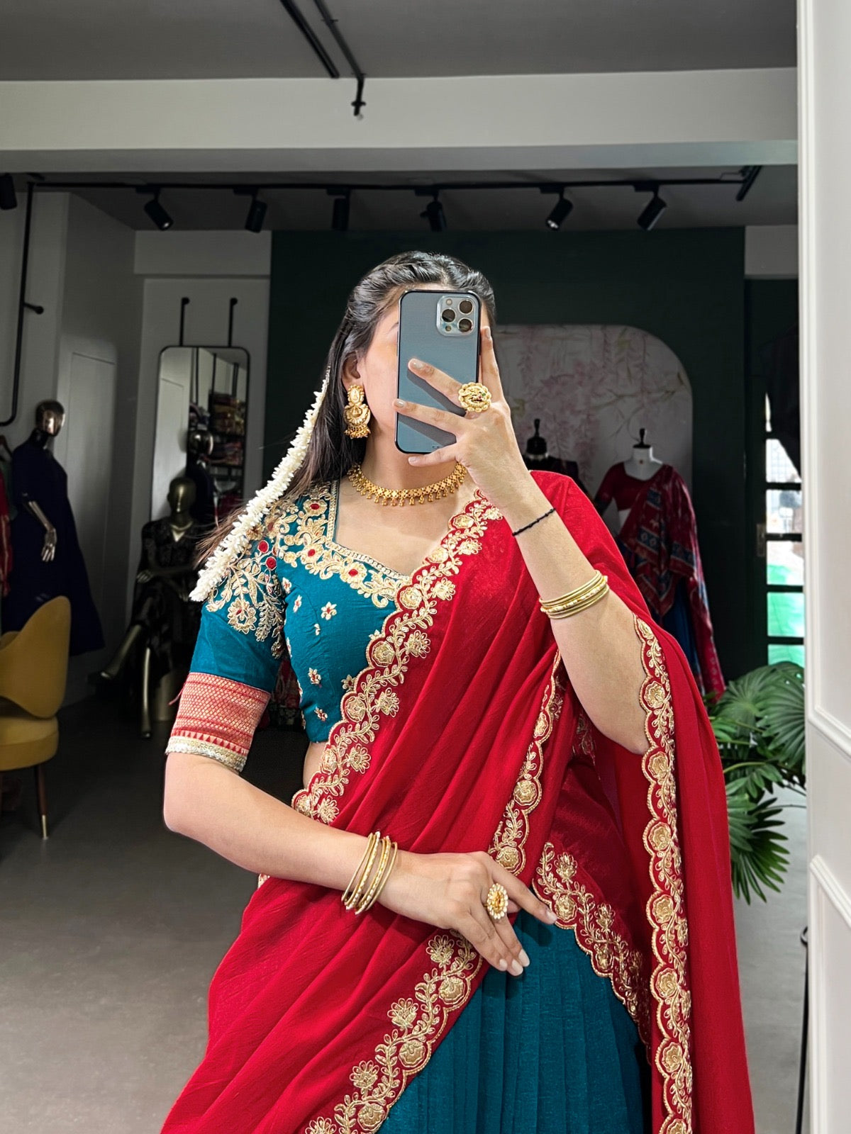 Festival Wibe lehengas vichitra silk  work