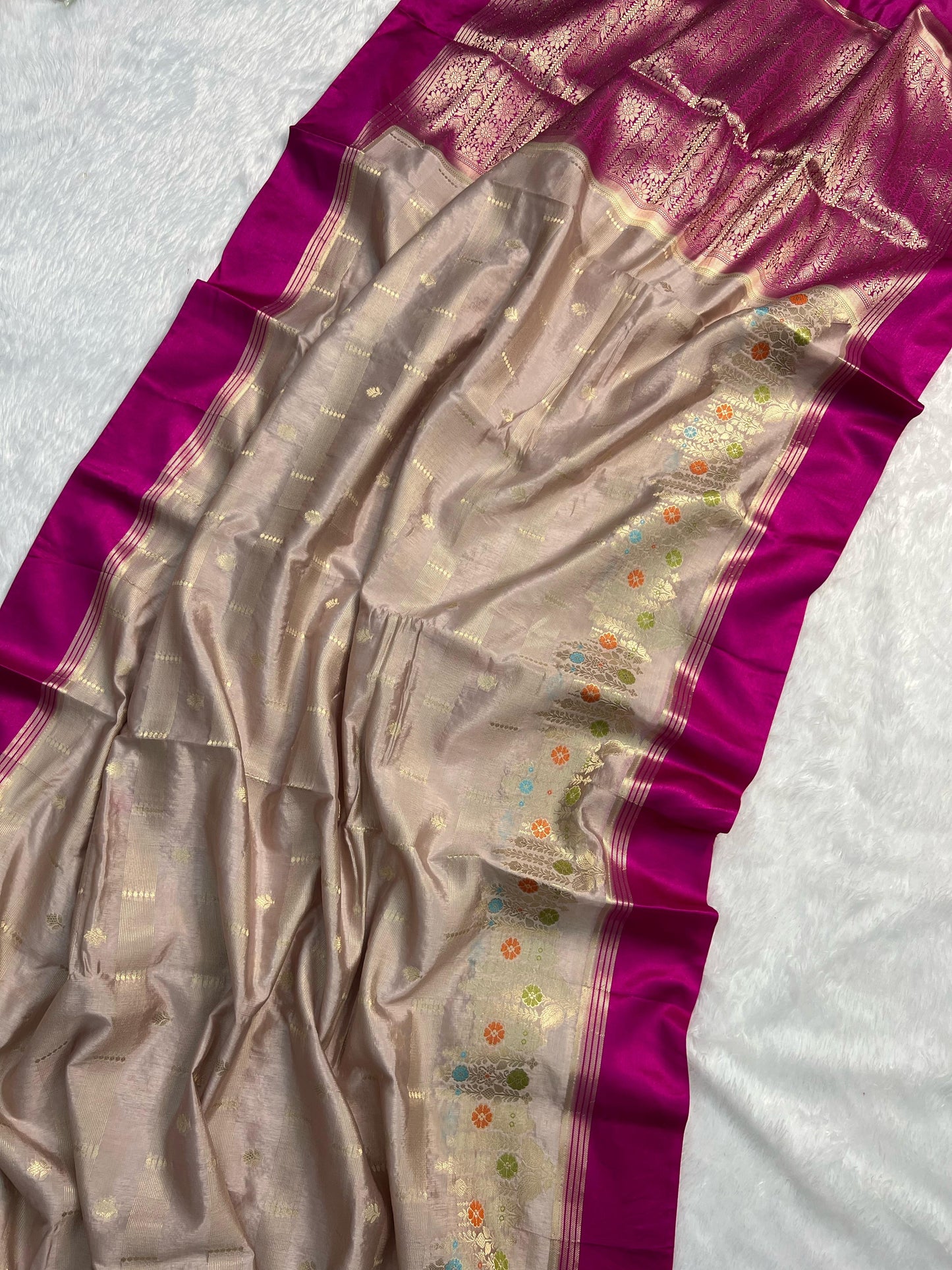 Pure raw mango classic festival vibe sarees