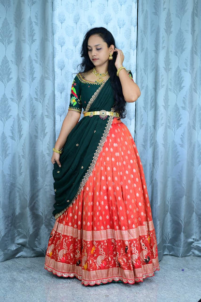 Pure Maggam Lehengas Paithani festival