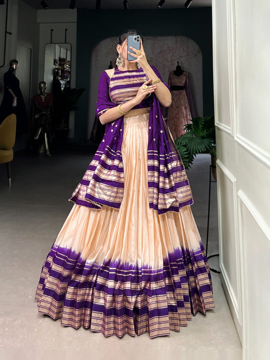 Pure Chanderi Lehenga sets