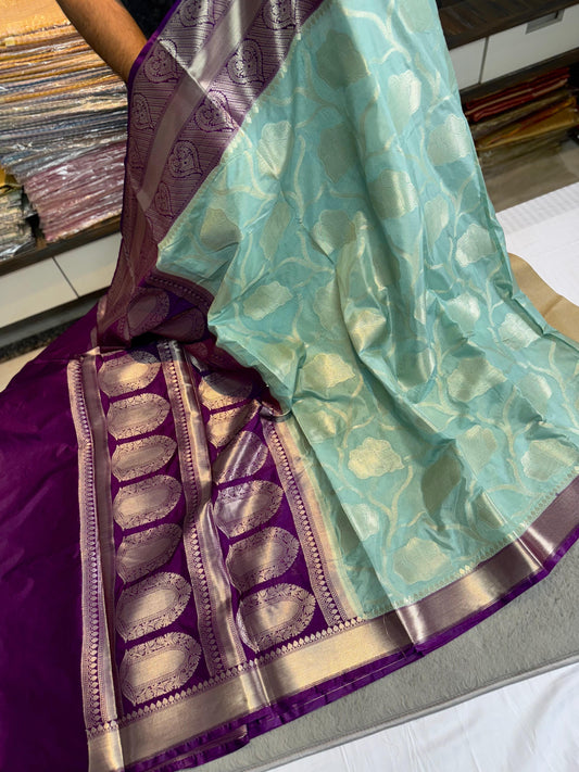 Semi Soft Dupion soft Banarasi budget saree