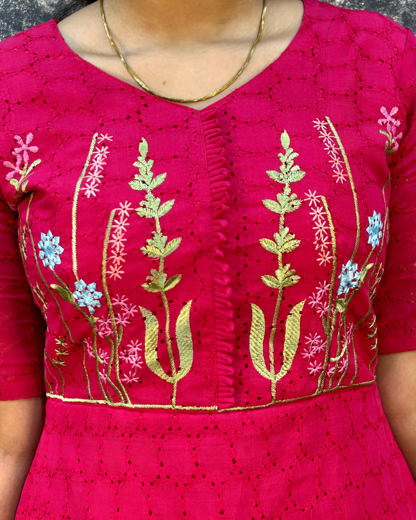 Hakoba embroidery gowns