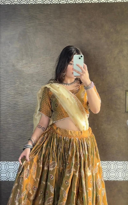 Two tone Designer new Lehenga set