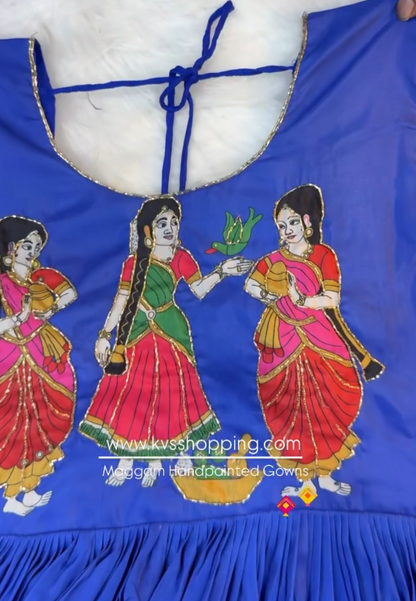 Sankranthi special Maggam Classic Gowns