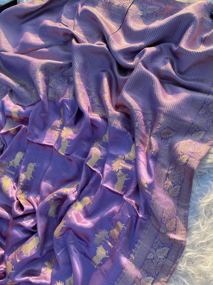 Mushroo pure Pichiwai Classic sarees