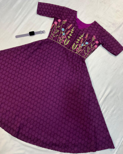 Hakoba embroidery gowns