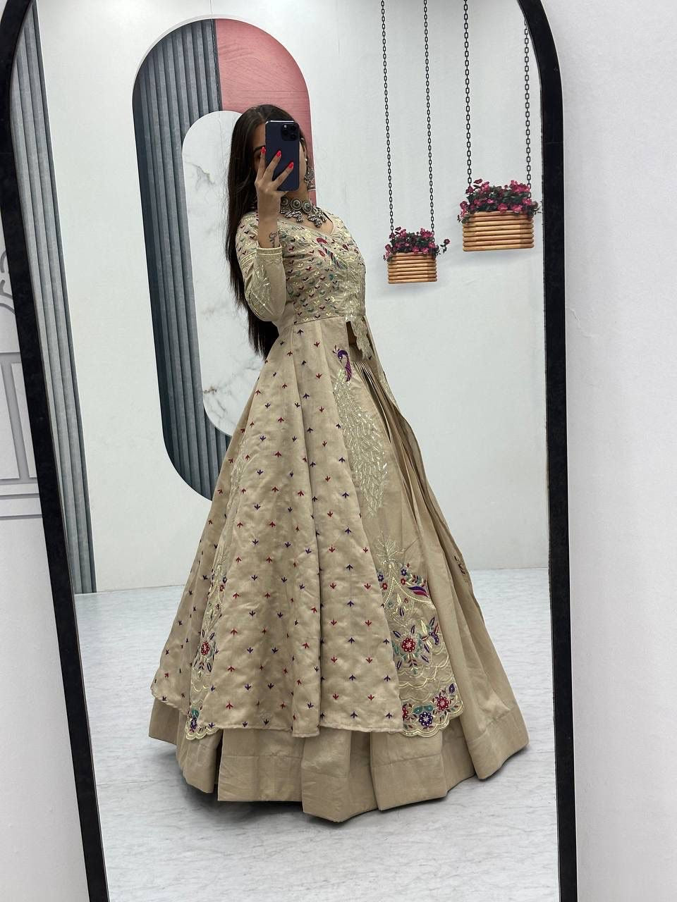 Big Boss, peacock  Degsiner Lehenga