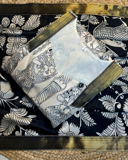 Rithu Choudhary inspired Kalamkari gown