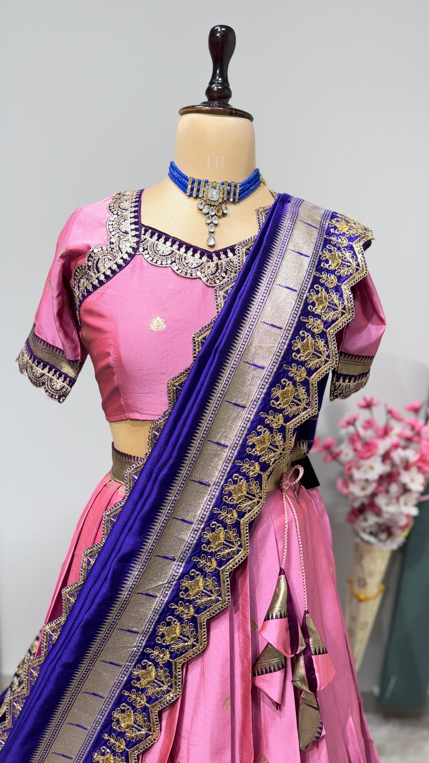 Exquisite Paithani Silk Lehanga