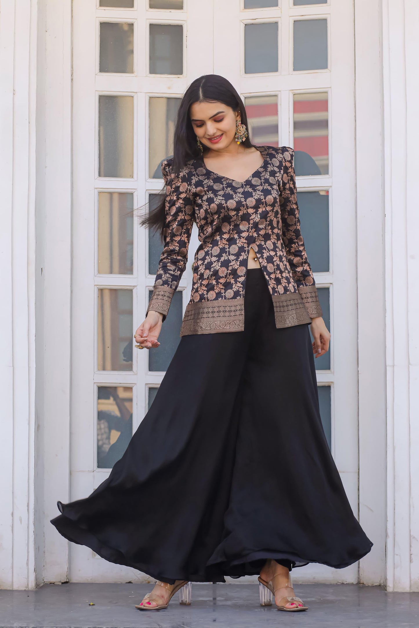 Plazzo Kurti stunning looks