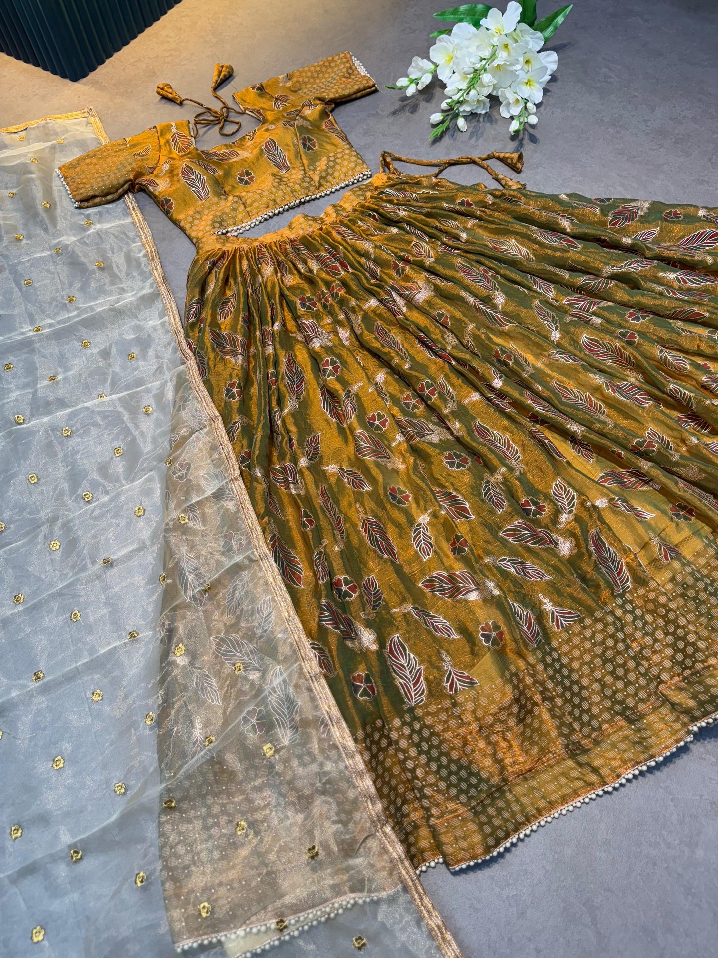 Two tone Designer new Lehenga set