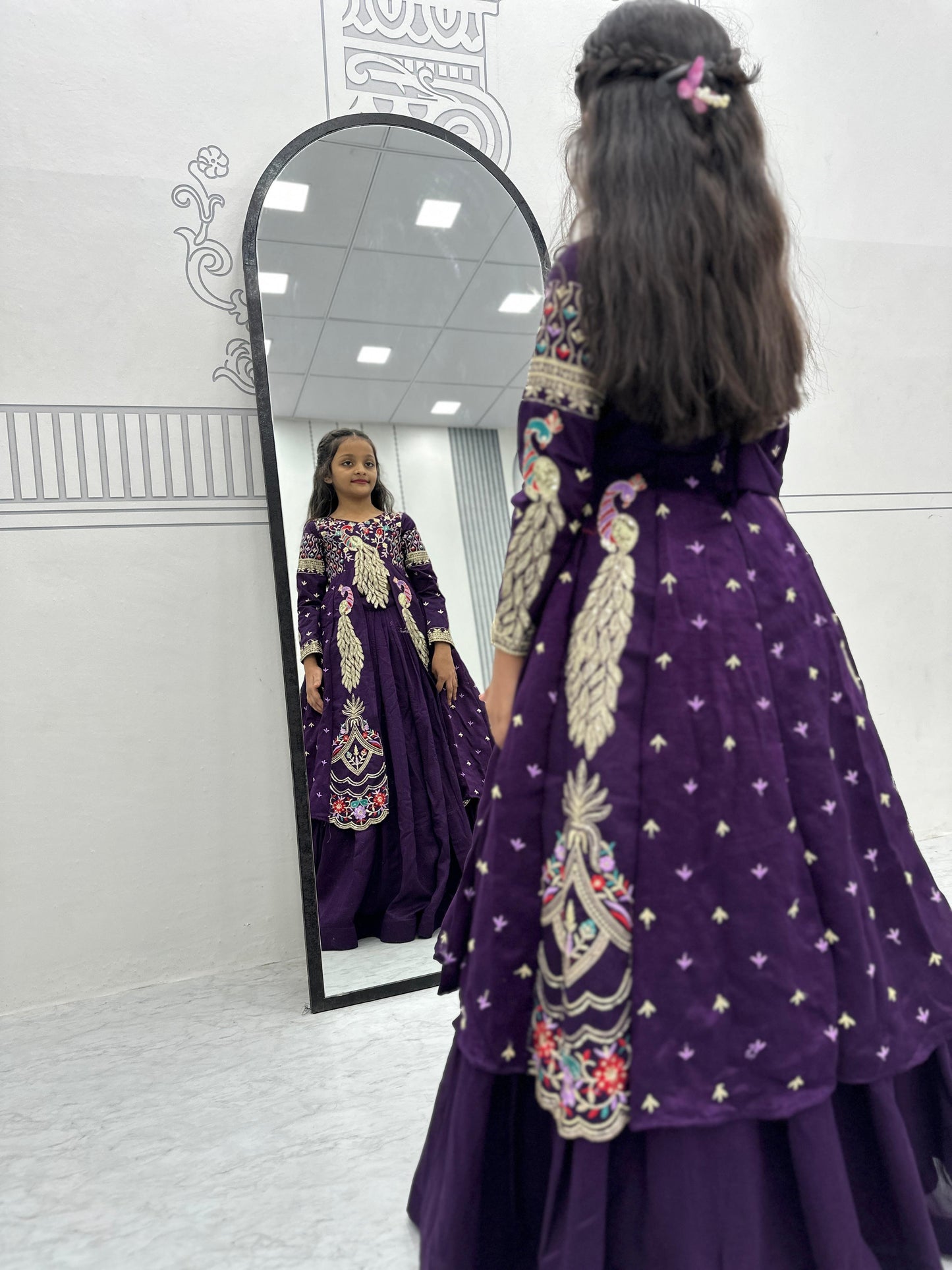 Kids cute peacock Desginer sets