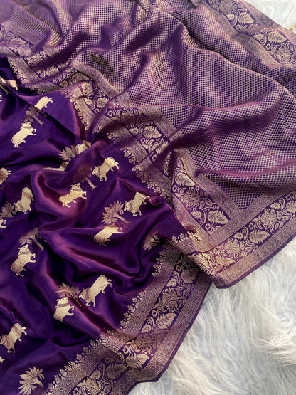 Mushroo pure Pichiwai Classic sarees