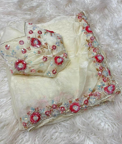 Hand embroidery Haldi Special Elegant Luxe