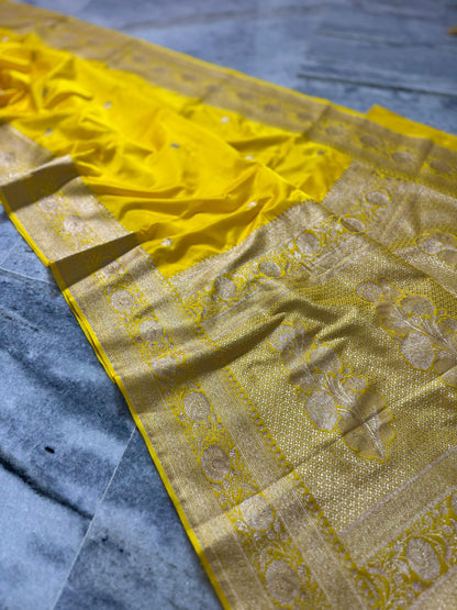 Pure Mashru Silk Saree Soft texture Luxe saree (Celebrate inspired)