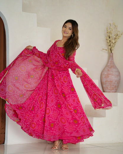Full long frocks/ gowns chiffon