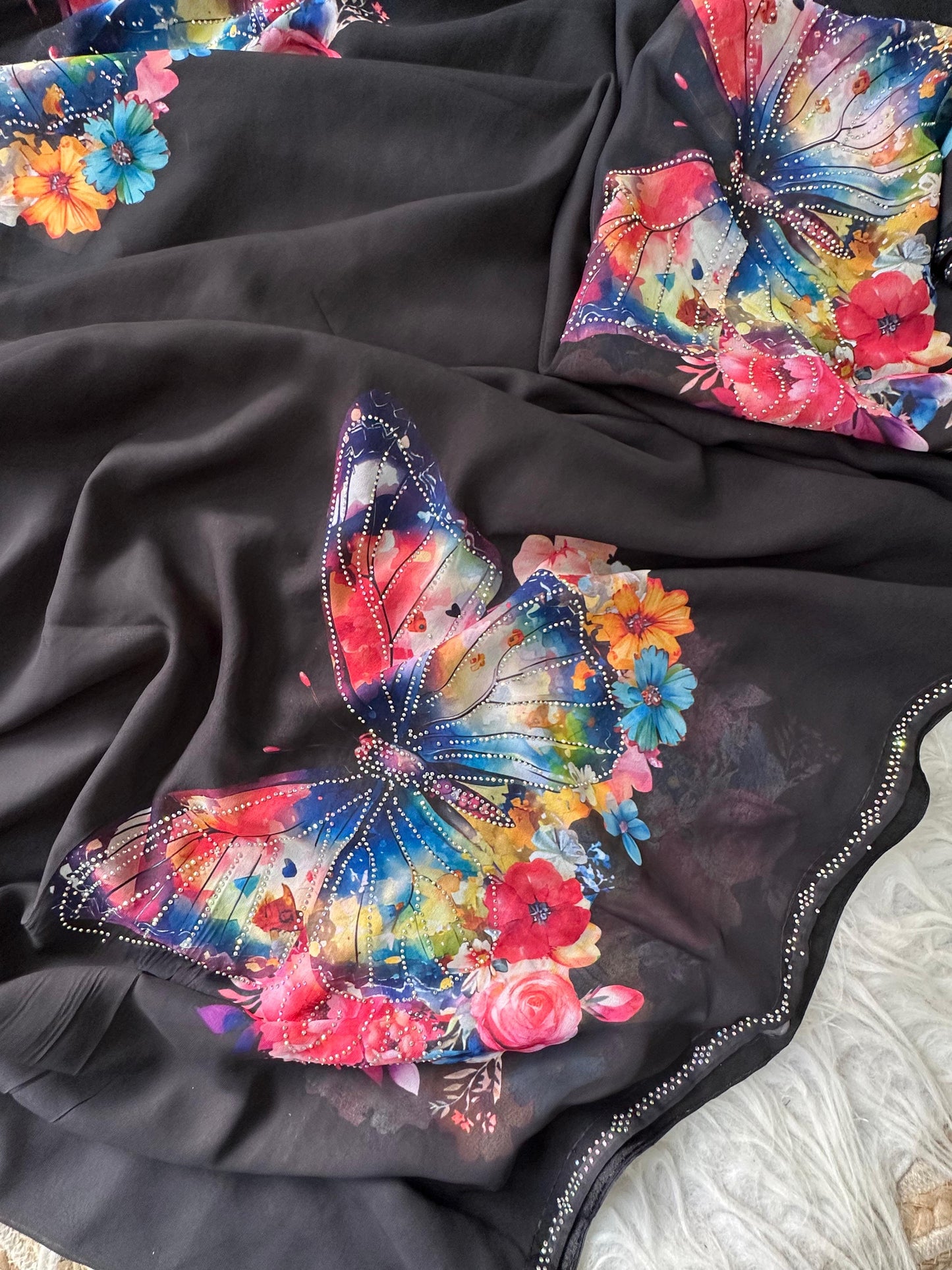 Butterfly Georgette Sarees