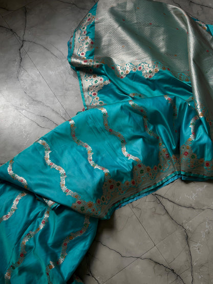 Banarasi Handloom Pure Luxe Mashru silk saree