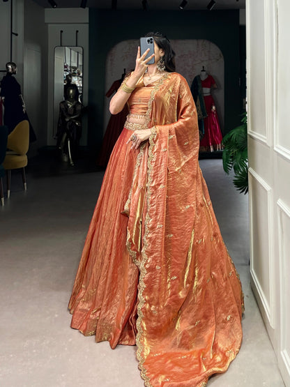 Lehenga Choli Pastel Fendy Traditional sets