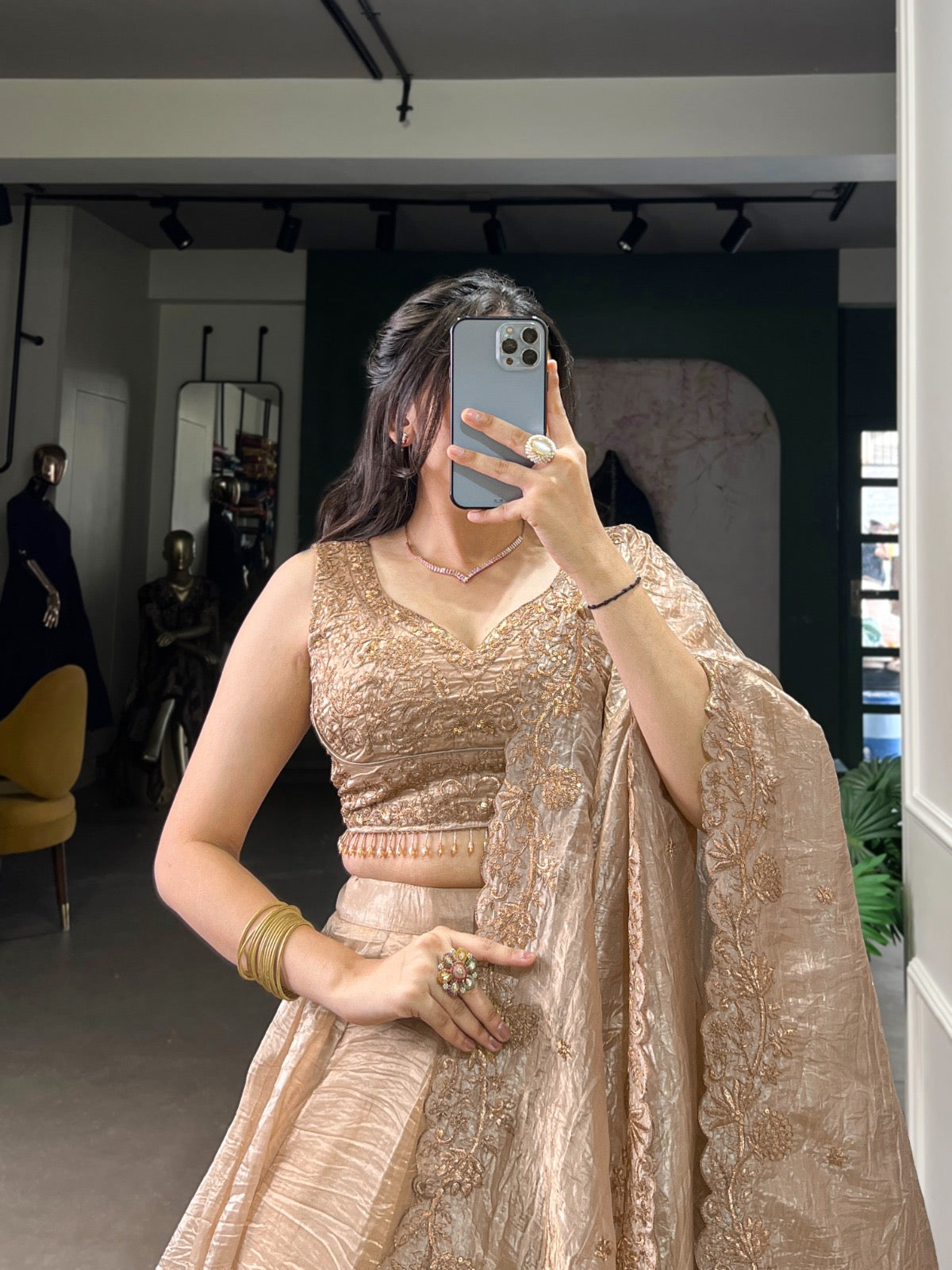 Gold Luxe Lehenga Set
