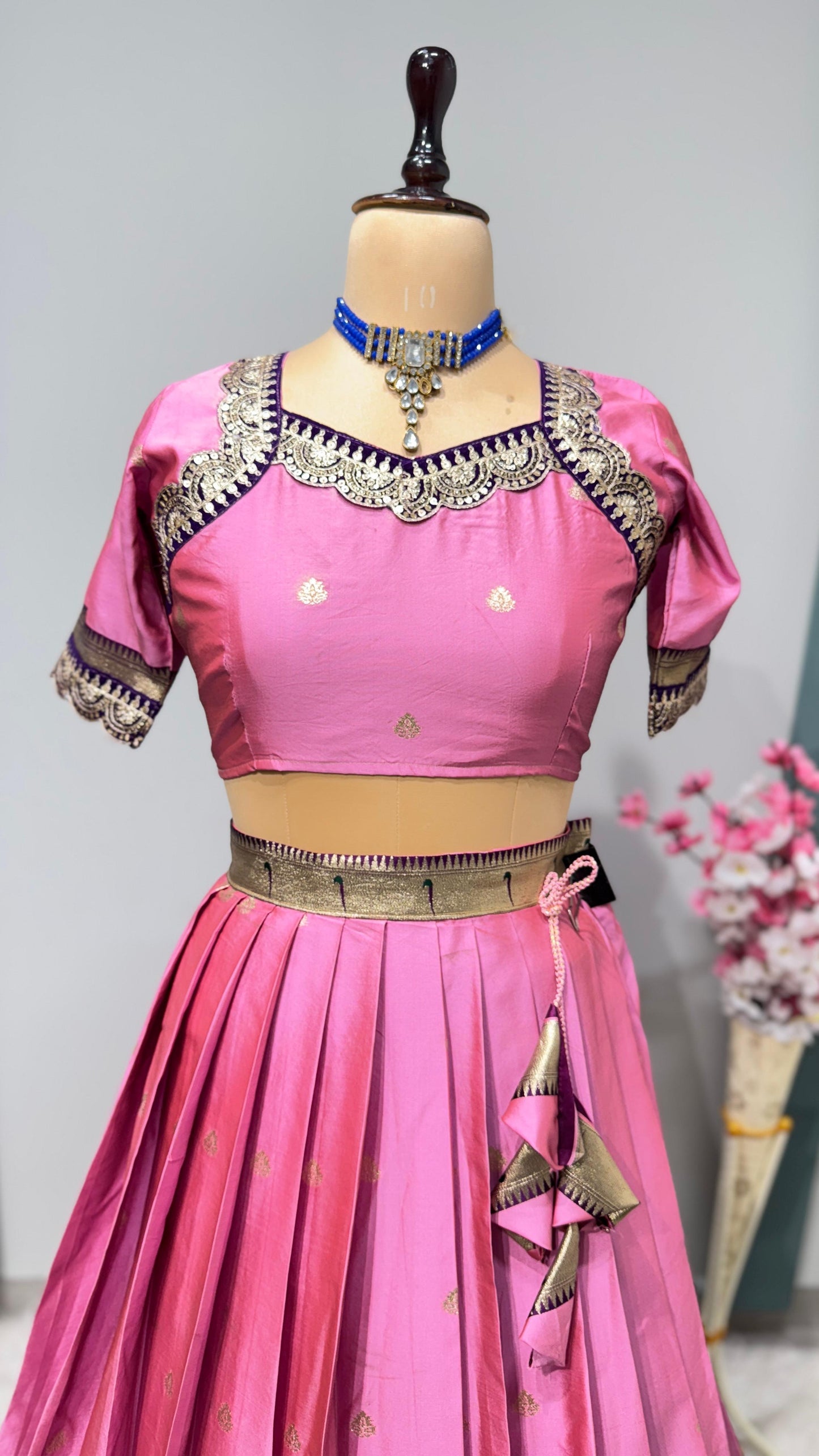 Exquisite Paithani Silk Lehanga