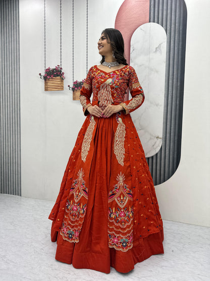 Big Boss, peacock  Degsiner Lehenga