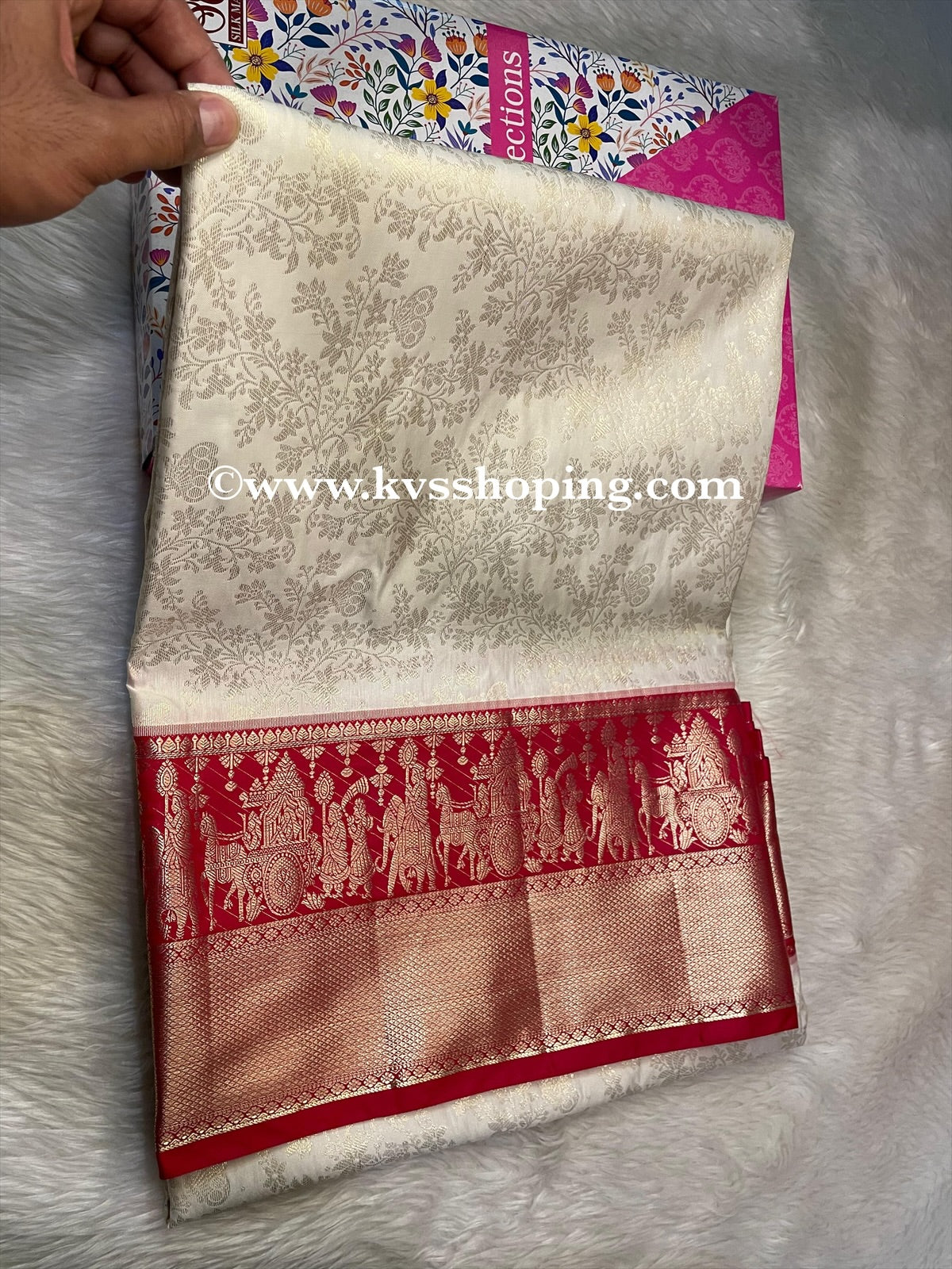Kanchipuram semi silk Luxe Sarees