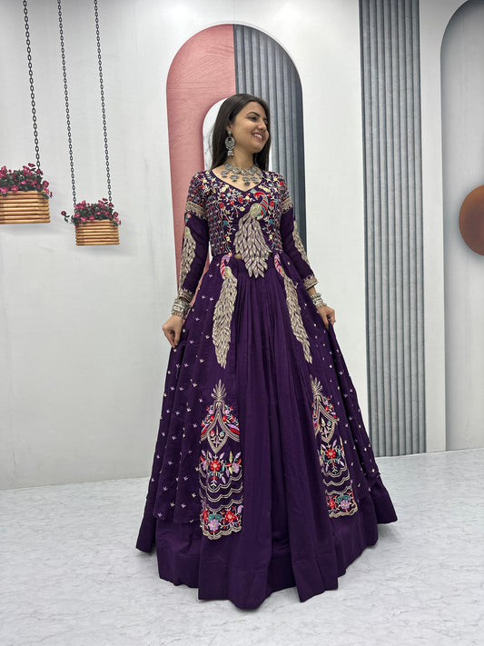 Partywear Set – Top, Lehenga & Shrug For Diwali 🍂