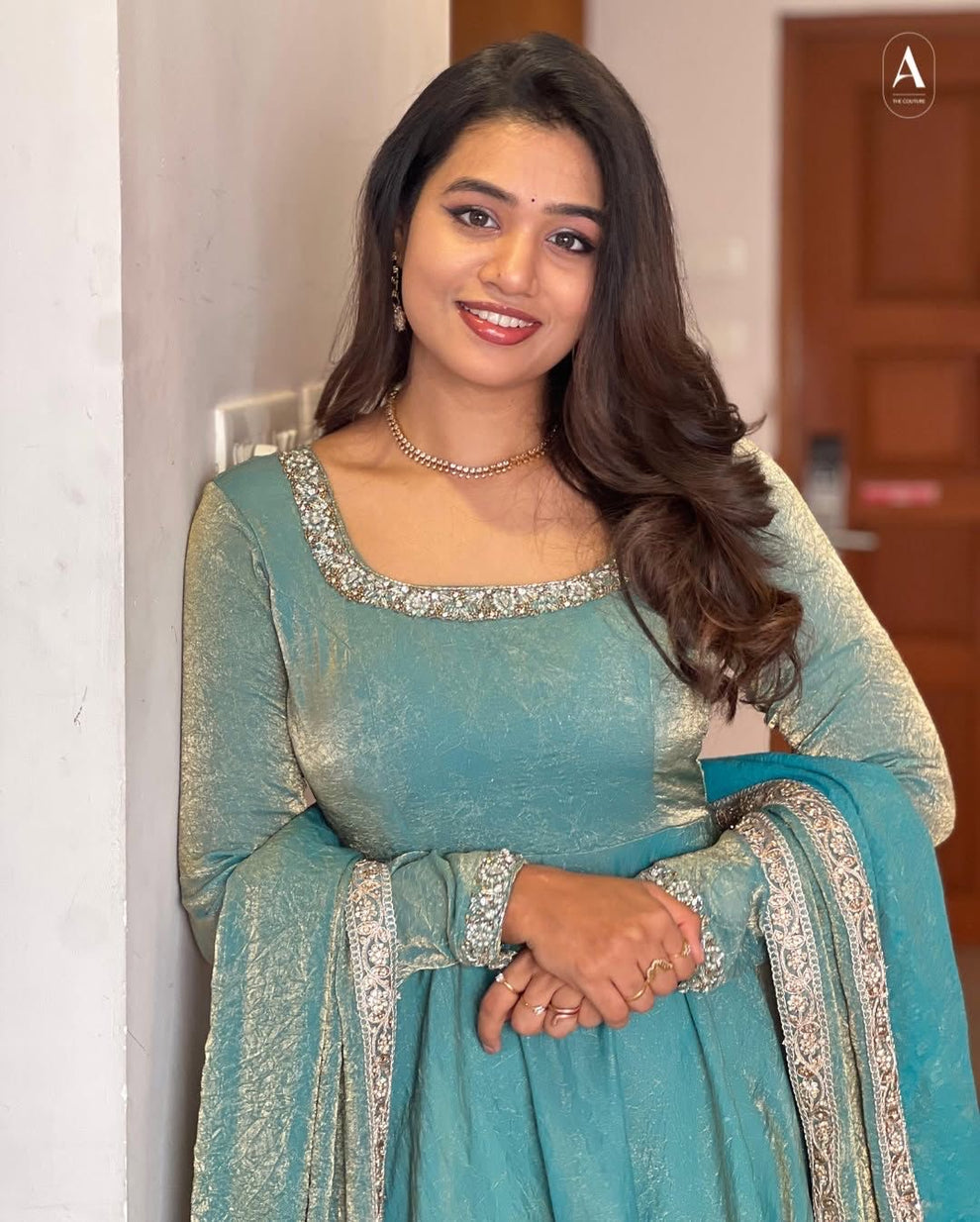Fandy Silk Anarkali Gowns – KVS FASHION BOUTIQUE