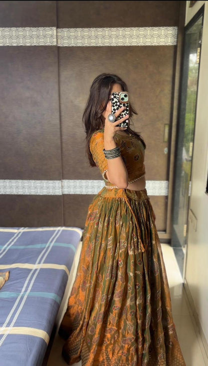 Two tone Designer new Lehenga set