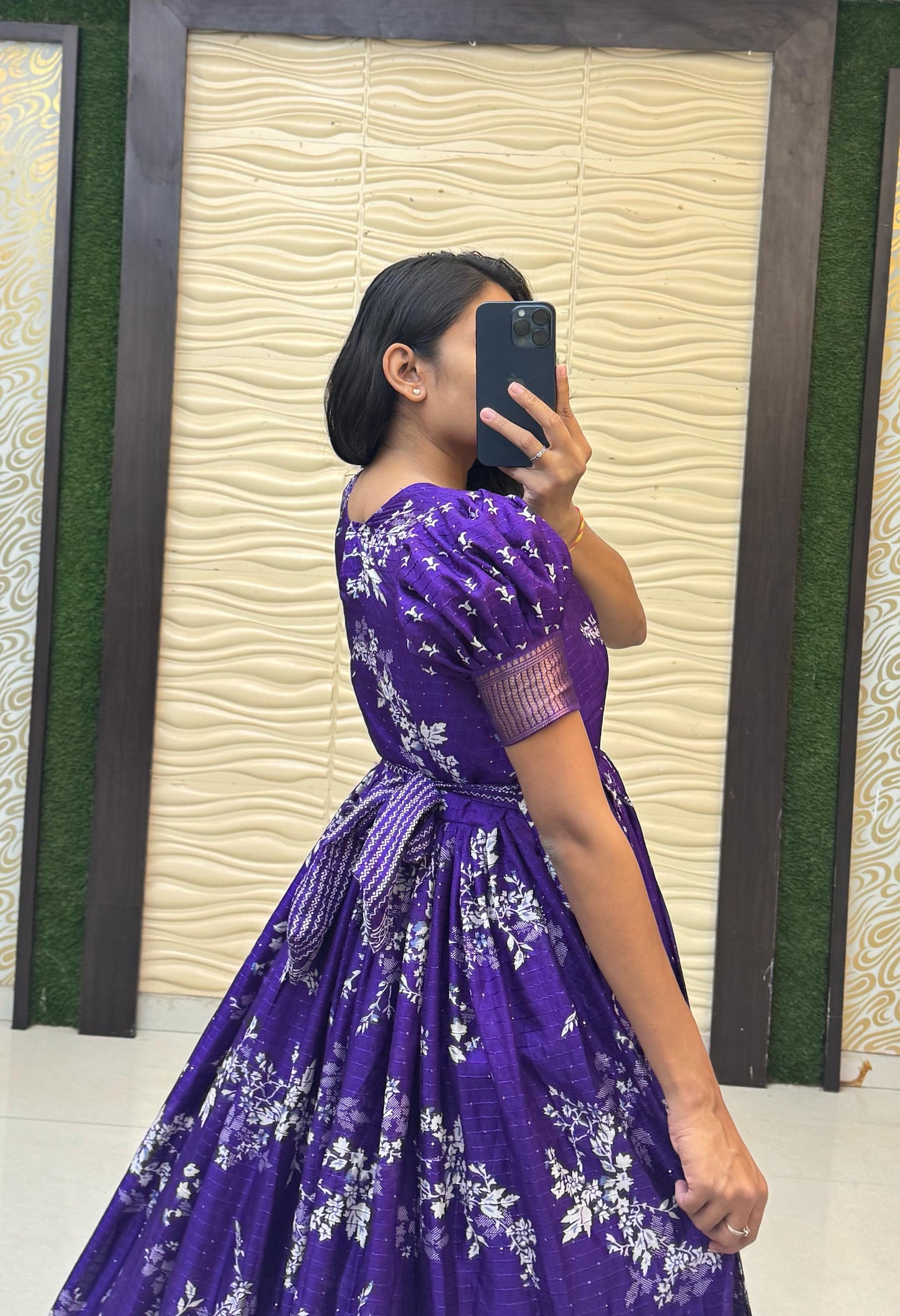 Dola silk fully stitched Wedding gowns
