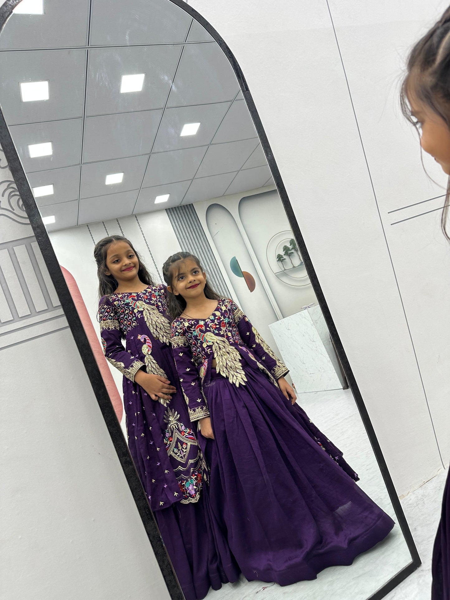 Kids cute peacock Desginer sets