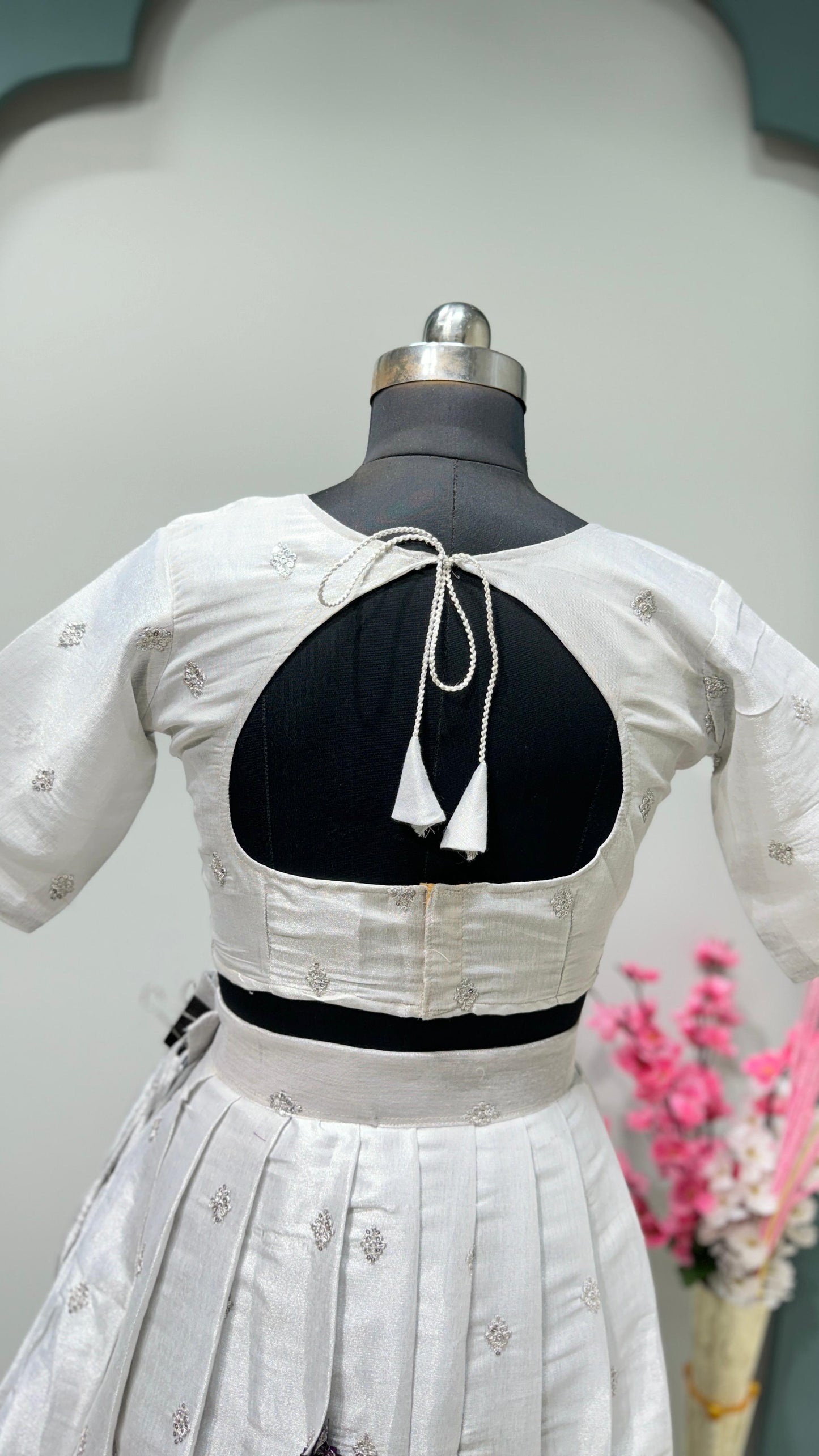 Desginer Lehenags With Cutwork Dupattas