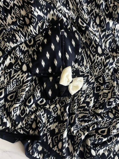 Satin Silk Stitched Blouse