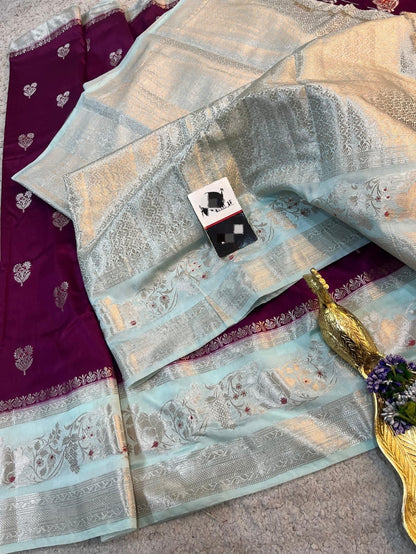 Festival Classic Raw Mango Trendy Saree