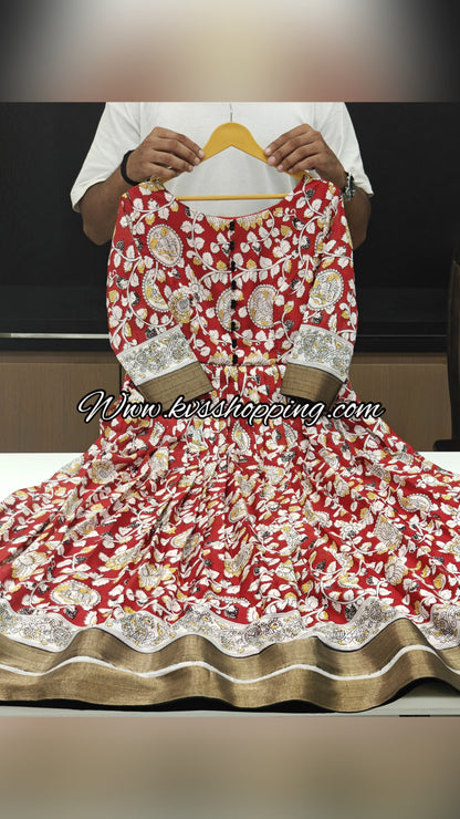 Kalamkari Festival Wear Gowns
